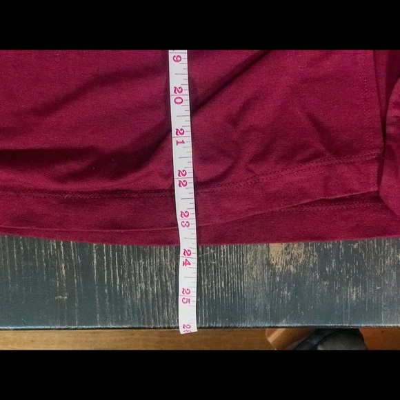 Banana Republic Burgundy Wrap Dress - Picture 3 of 4